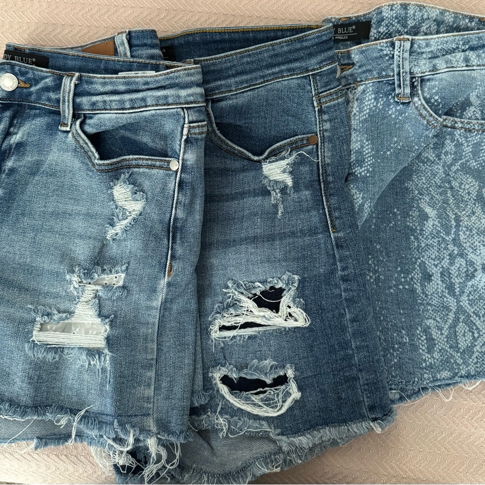 Judy Blue Denim Shorts Lot of 3